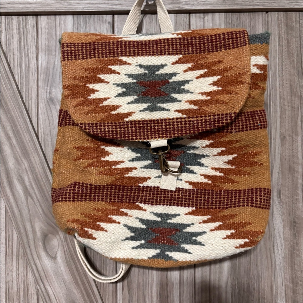 Bohemian Panache Patterned Backpack - image 2